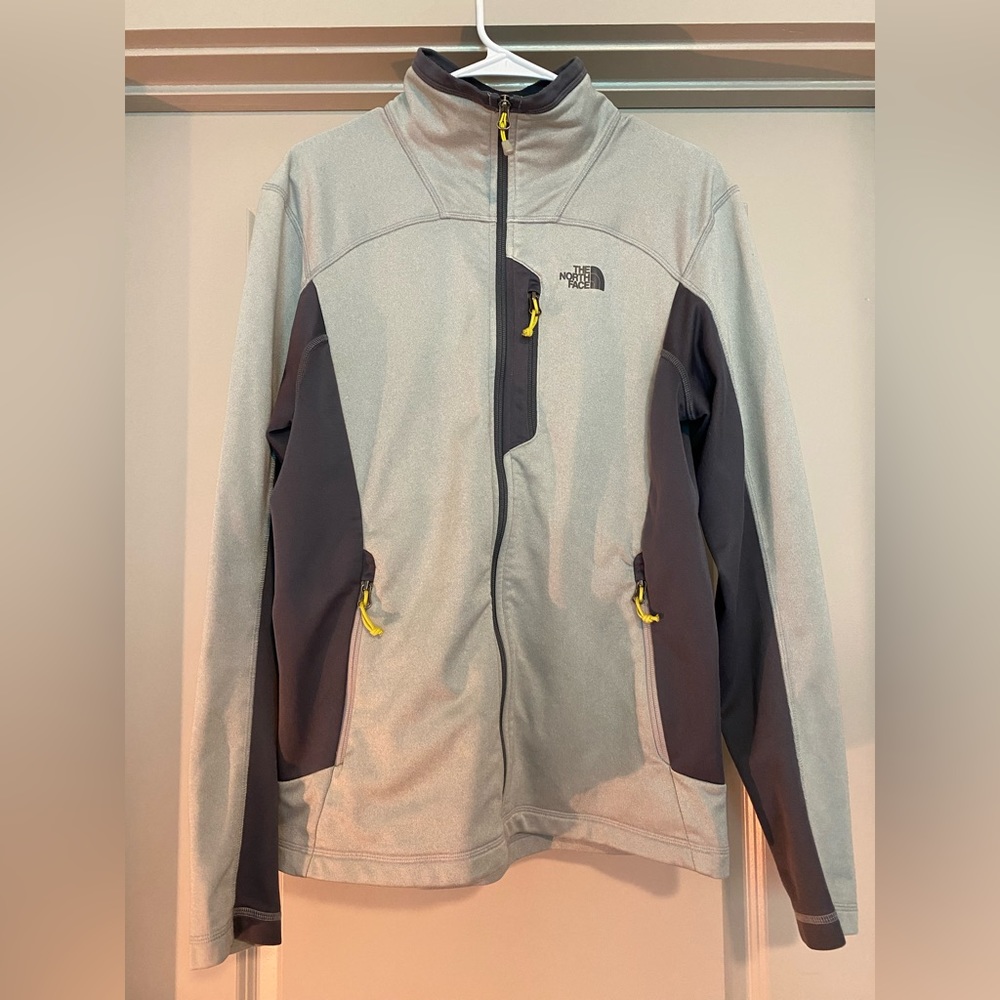 The North Face Zip-Up Jacket, Grey, Small